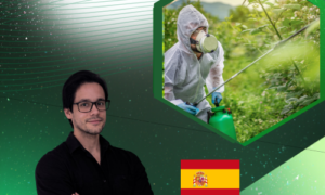 Disipación de plaguicidas agrícolas